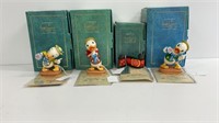 (4) Walt Disney classics collections figurines of