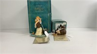 (2) Walt Disney collections Cinderella w/COA,