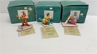 (3) Walt Disney Collection Cinderella figurines: