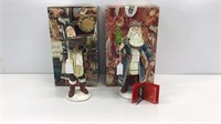 Duncan Royale Santa figurines: Russian Santa and