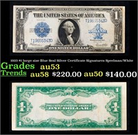 1923 Speelman/White $1 large size Blue Seal Silver