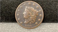 1833 Large Cent