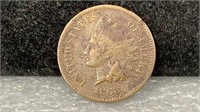 1868 Indian Cent, harder to find date, surface