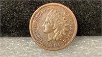 1885 Indian Cent nicer grade