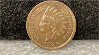 1886 Type 2 Indian Cent