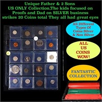 Unique Father & 2 Sons US ONLY Collection,The kids