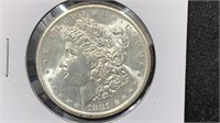1881-S Silver Morgan Dollar mirror-like finish