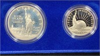 1986 Proof Statue of Liberty Commemorative Silver