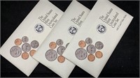 (3) 1992 UNC US Mint Sets (30 Coins)