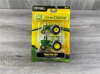 John Deere Tractor Set, 1/64, Ertl, Stock# 37433