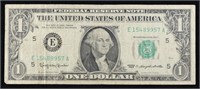 1963 $1 Green Seal Federal Reserve Note Grades vf+