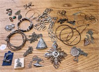 Costume Jewelry, some may be Sterling