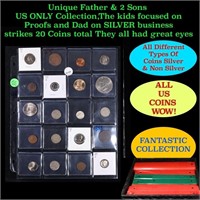 Unique Father & 2 Sons US ONLY Collection,The kids