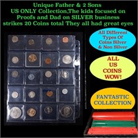 Unique Father & 2 Sons US ONLY Collection,The kids