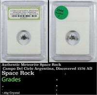 Authentic Meteorite Space Rock Campo Del Cielo Arg