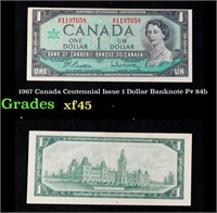 1967 Canada Centennial Issue 1 Dollar Banknote P#