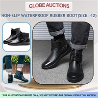 NON-SLIP WATERPROOF RUBBER BOOT (SIZE: 42)