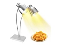 Dual Heads Food Heating Lamp Light