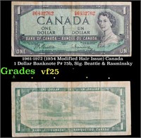 1961-1972 (1954 Modified Hair Issue) Canada 1 Doll