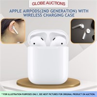 LOOKS NEW APPLE AIRPODS(2ND-GEN) W/ WIRELESS CASE