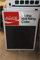 Coca-Cola Tin Chalkboard Sign