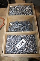 Approx. 75lb Of Mixed Lead Sinker Fishing Weights