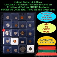 Unique Father & 2 Sons US ONLY Collection,The kids