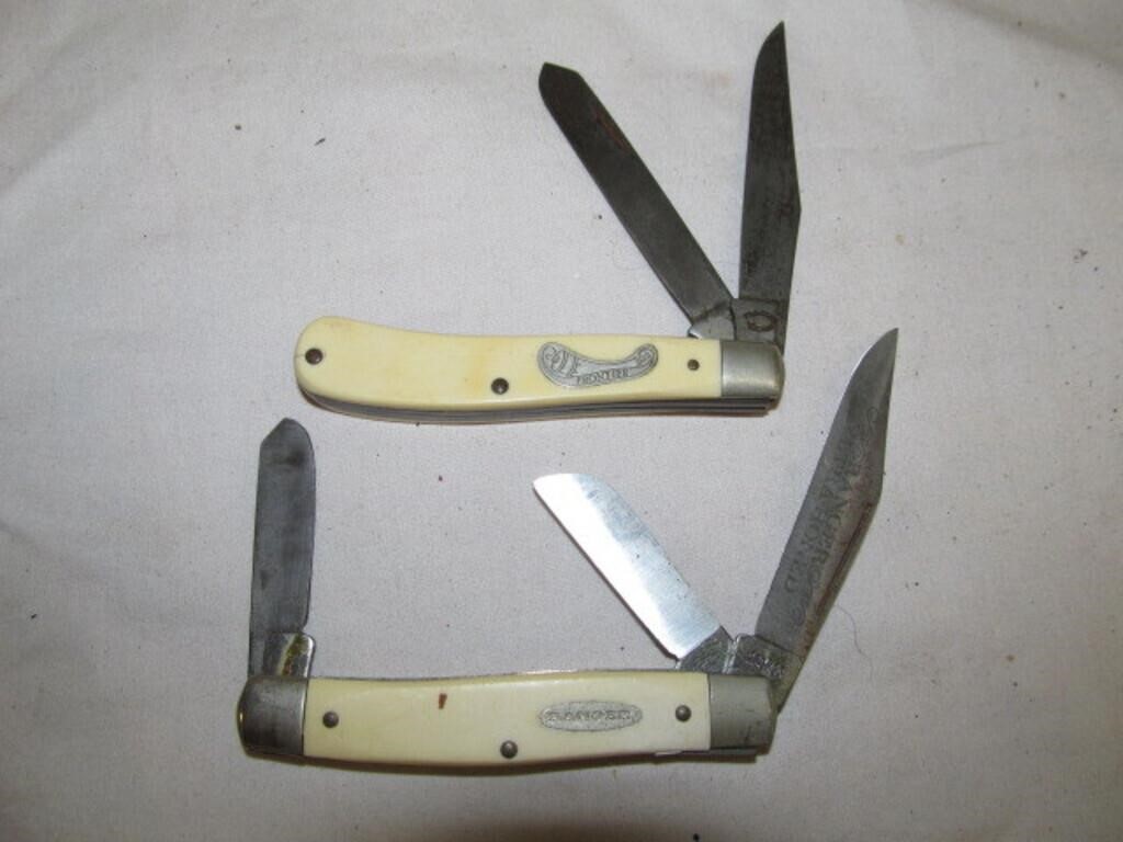 Ranger & Frontier - 2pc Vintage Folding Knives