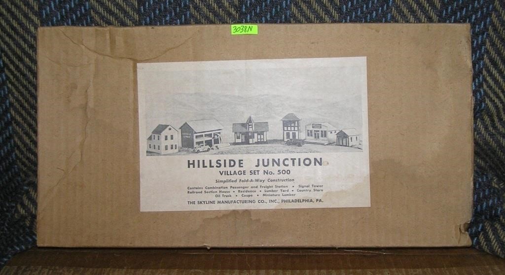 Hillside Junction village building play set
