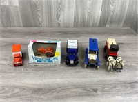Truck Banks, Kroger Trucks, Case 500, Ertl