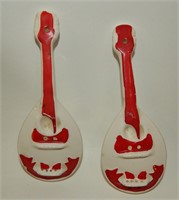 Vintage Red & White Mandolins