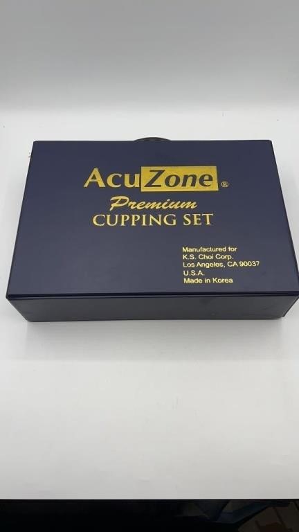 AcuZone premium cupping set