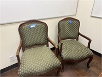 Pair of occassional chairs