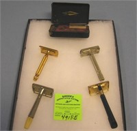 Collection of single edge and double edge shaving