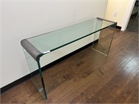 Modern glass sofa table