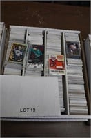 1-box of hockey cards-various years & makes