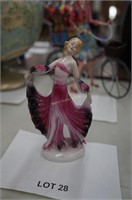 1930's Art Deco porcelain figure of a dancer