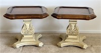 Two Vintage Side Tables - Ck Pics