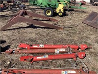 Three Hydraulic Auger Lift Cylinders