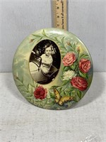 Antique Victorian Celluloid Button Picture