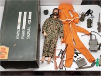 Vintage 1964 Classic Gi Joe In Footlocker W