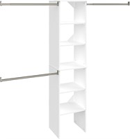 ClosetMaid Starter Kit  4-9ft  Pure White