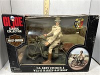 GI Joe US Army Courier and WLA 45 Harley-Davidson