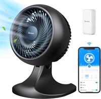 Govee 9 Desk Fan H5100: 8 Speeds  24H Timer  27dB