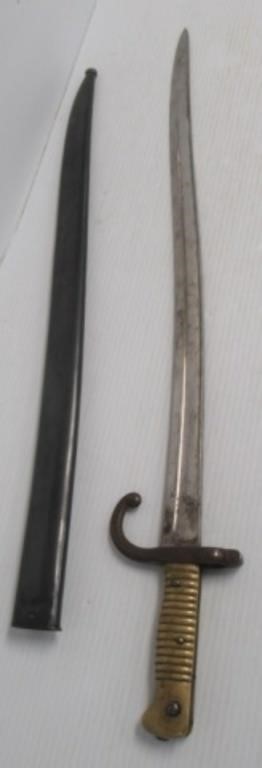 Dated 1873 matching numbers bayonet and sheath