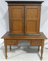 Indo-Portuguese cupboard, turned legs