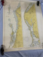 1927 Tampa Bay to Anclote Anchorage map