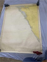 1924 1st edition Map of Lemon Bay to Passage Key