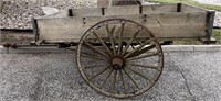 Wood Wheel Mormon Wagon