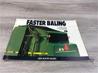 1989 John Deere Round Baler Brochure